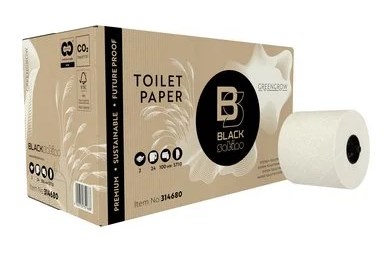 Blacksatino GreenGrow systeem toiletpapier 24rol 2laags 100m